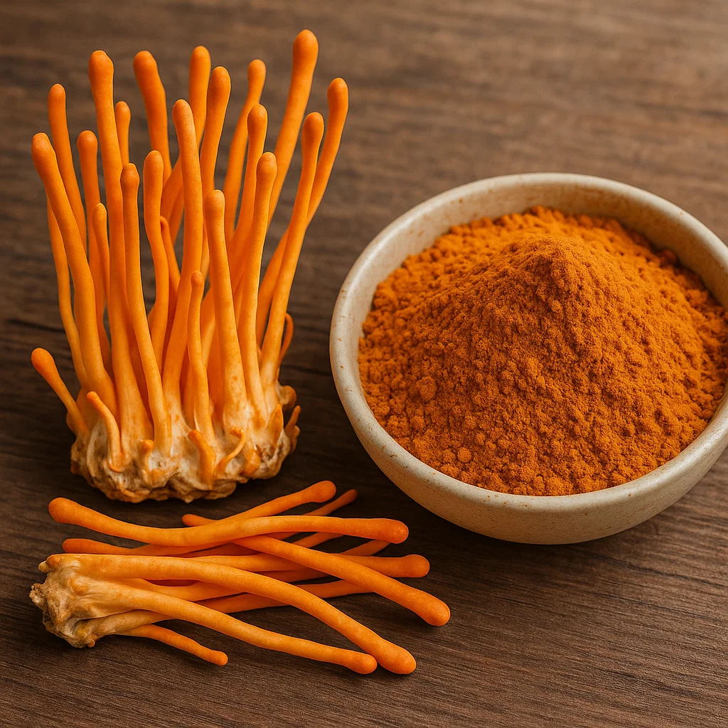Cordyceps sinensis mushroom